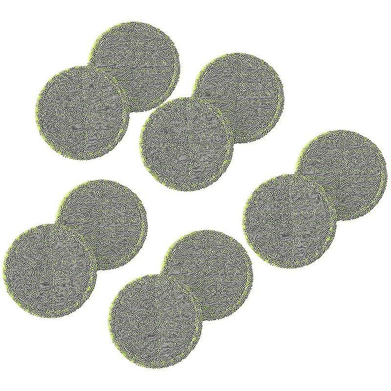 10pcs Replacement Pad For Cordless Electric Rotary Mop Scrubber Pad