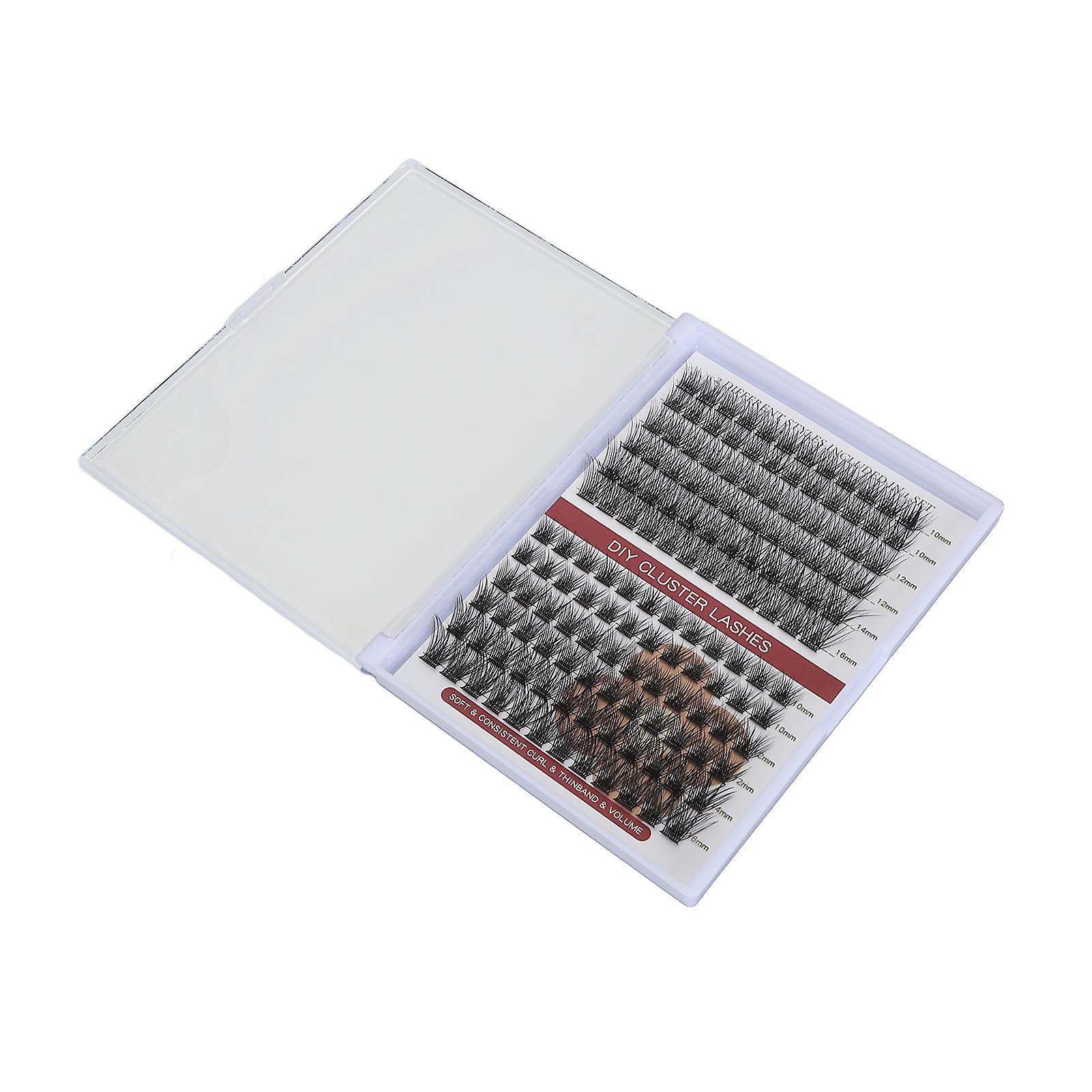 2 In 1 Eyelash Extension Kit 144 Clusters 10ml Liquid C+D