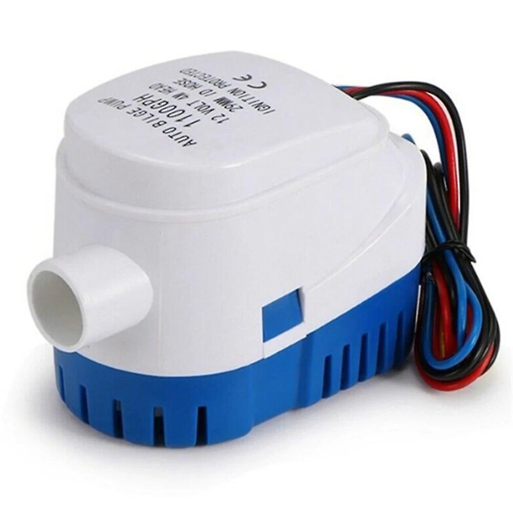 Dc 12v 24v Submersible Bilge Water Pump Built-in Auto Float Switch Small Boat Bilge Pump Bilge Water Pump For Kayak Marine Boat