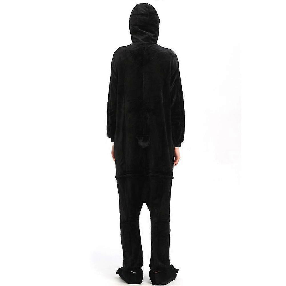 Volwassen Pingun Onesie Voor Vrouwen Mannen Dier Kigurumis Pyjama Flanel Cartoon Pyjama Homewear Halloween Cosplay Party Kostuum