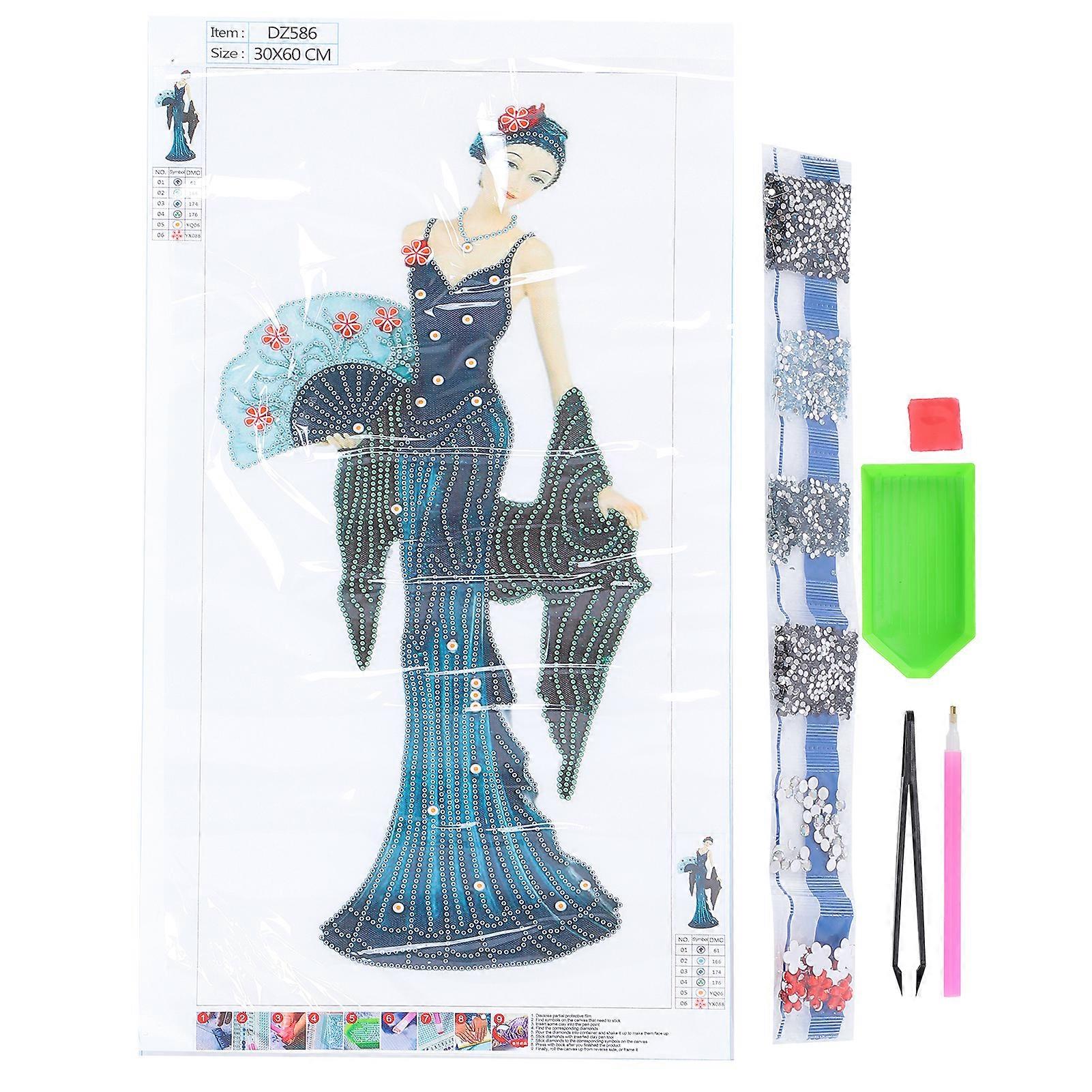 Peinture à strass à faire soi-même, colorée, non toxique, sans danger, à longue durée de conservation, décorative (DZ586)