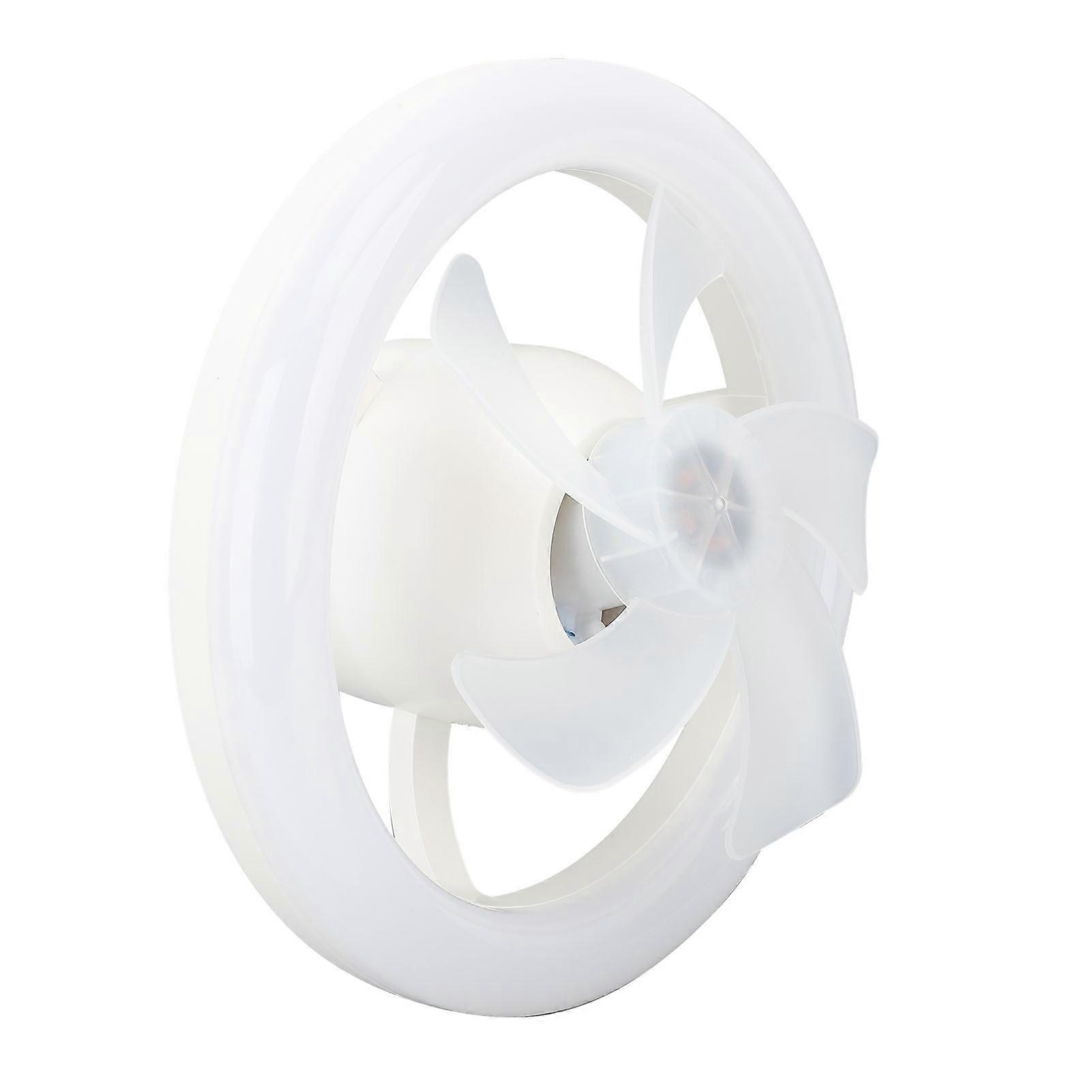 LED Ceiling Fan 48W E26 E27 Remote Control Speed Brightness Colour Temperature Adjustable Timer Fan Light for Office Bedroom Kitchen AC85V265V