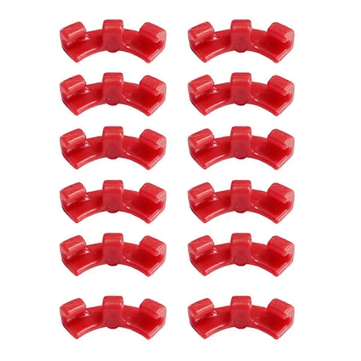 アングルプラントベンダー、トレーニング成長マニピュレーター、プラントクリップ、ベンディングブランチクリップ、ガーデニングアクセサリーレッド