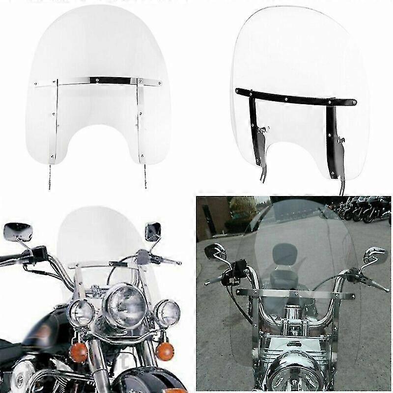 Exquisite Motorcycle Quick Detach Windshield Windscreen Mounting Bracket Kit For Harley Softail Flst Flstc Slim Fat Boy Deluxe