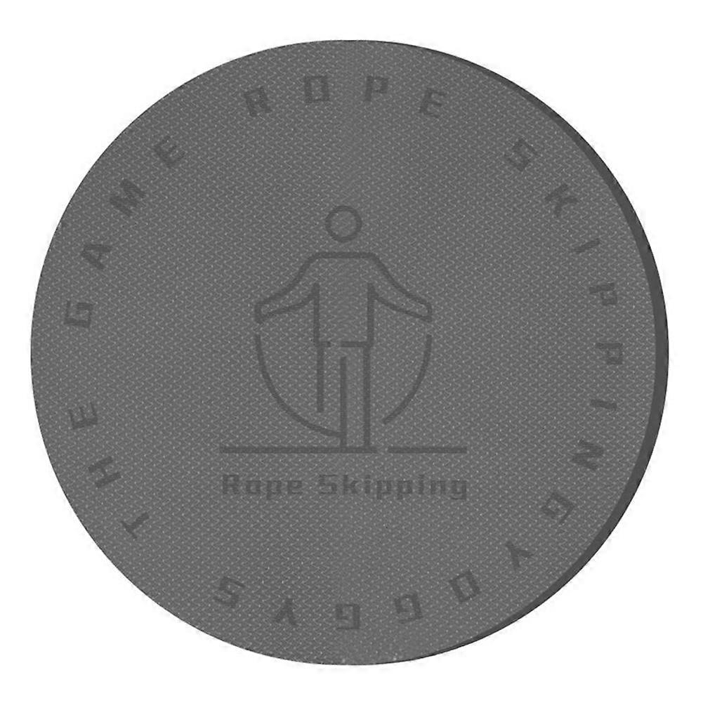 縄跳びマット 厚さ6mm 丸型縄跳びパッド 防音 サイレント ヨガマット ダンスクッション フィットネス器具 60cm