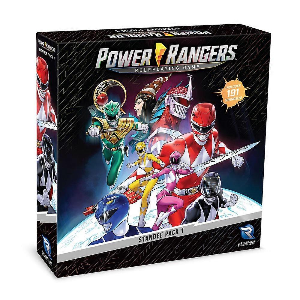 Renegade Game Studios Power Rangers RPG High Quality Miniatures Standee Pack