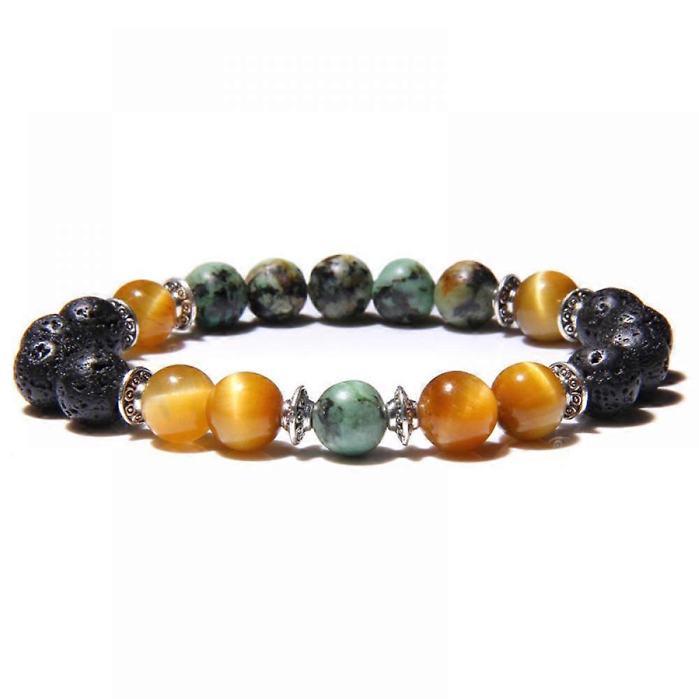 Bracelet-Natural Stone Charm-Harmony Wrap