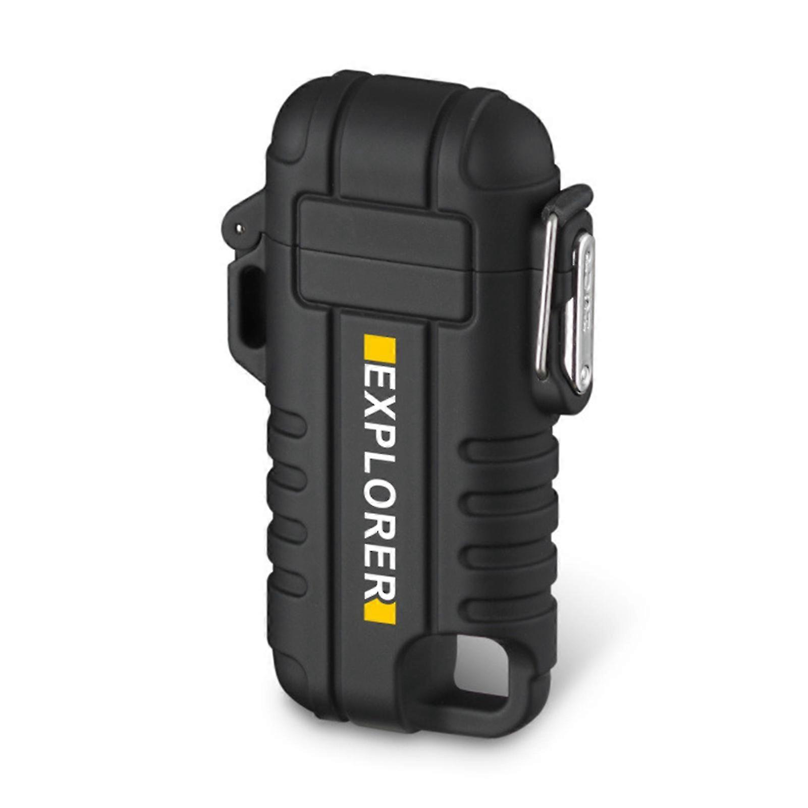 Electric Lighter Portable Windproof Usb Rechargeable Lighter Igniter