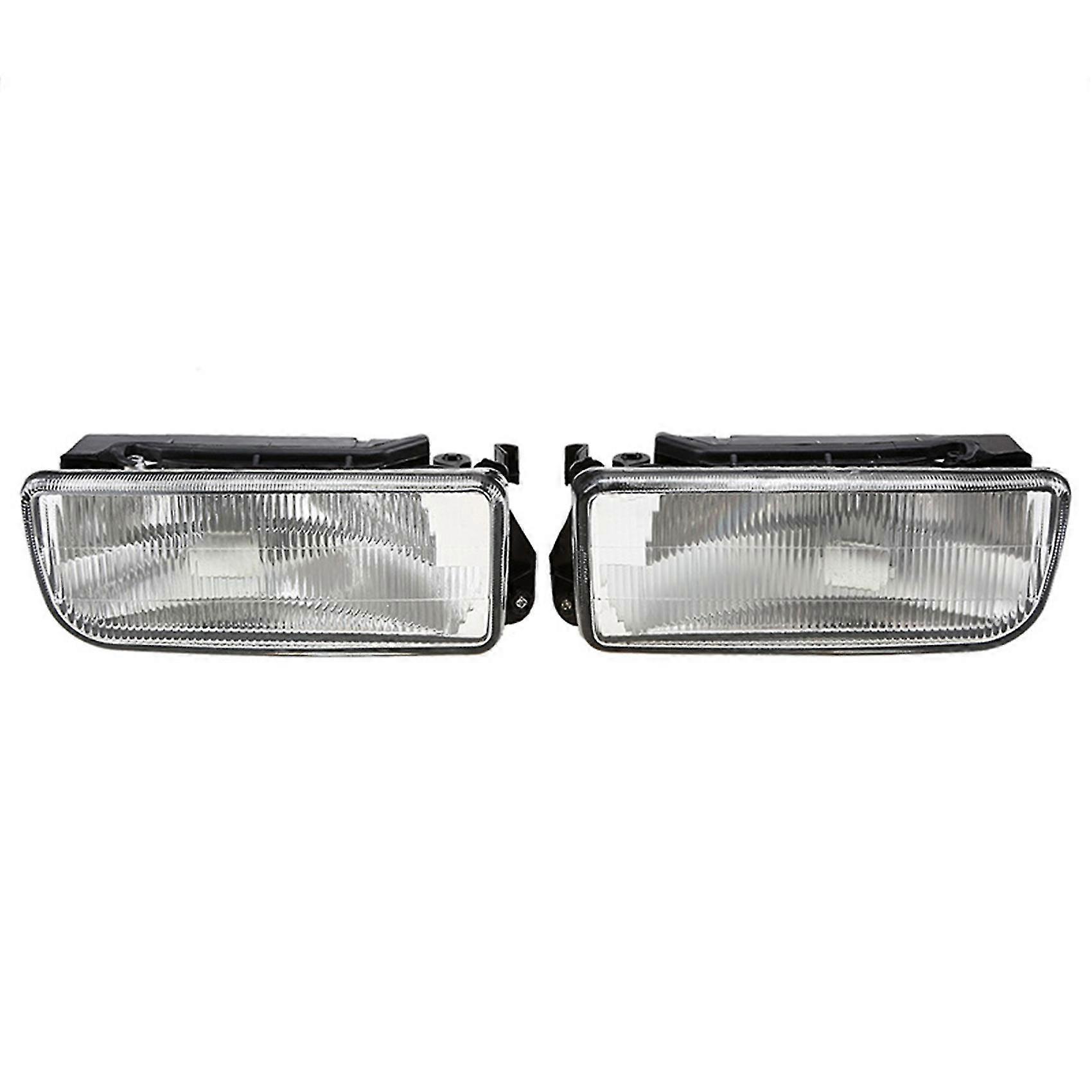 1pair Front Fog Light Halogen Bulbs For- 3 Series E36 E36 318i 323i 325i Car Clear Lens Bumper Fog