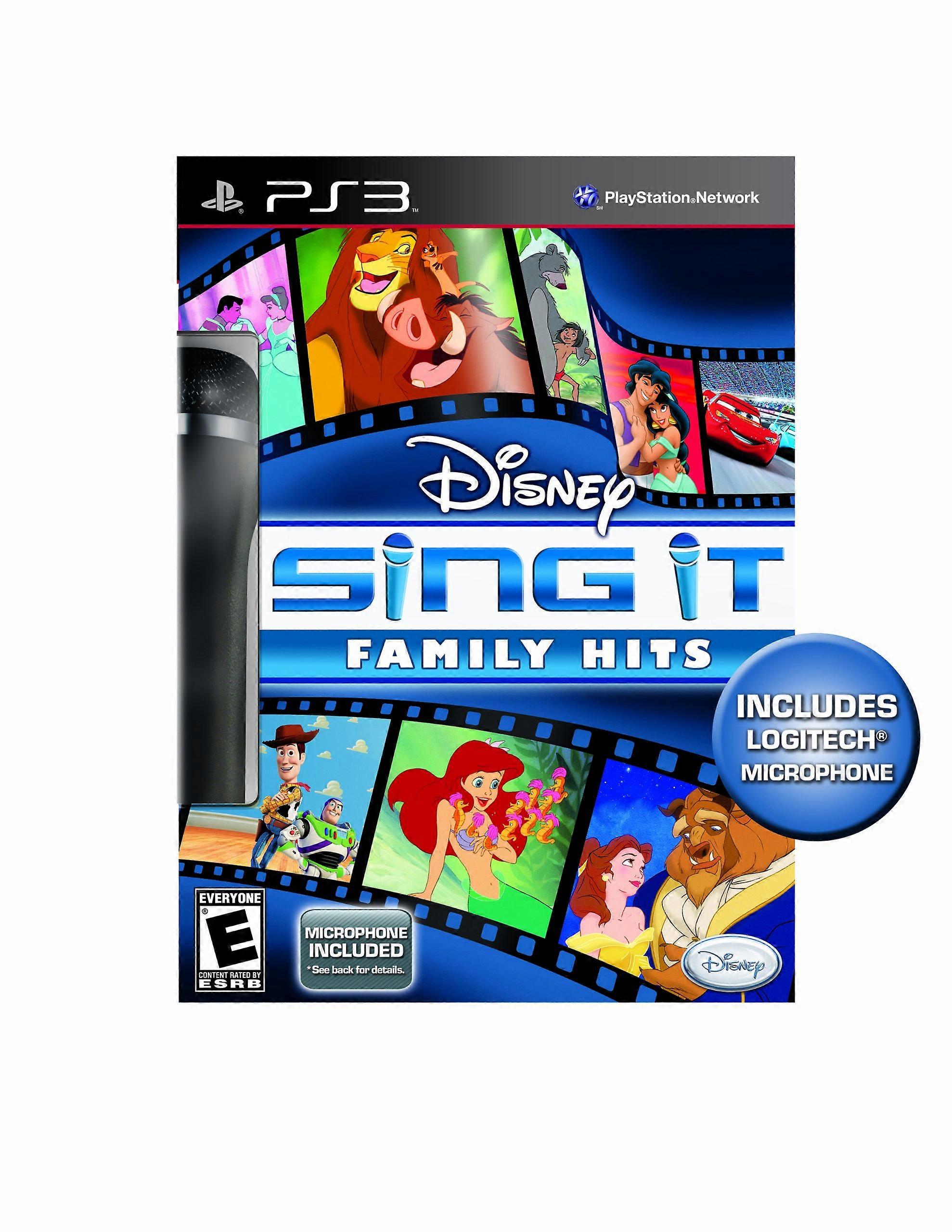 Sing It Family Hits Bundle  Game -  - PAL - New & Sealed