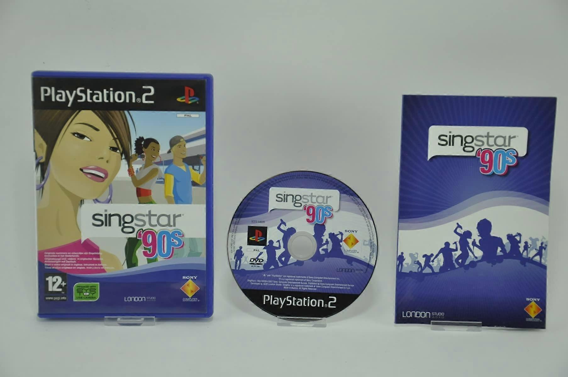 PS2 Game SingStar 90s - PAL - New & Sealed