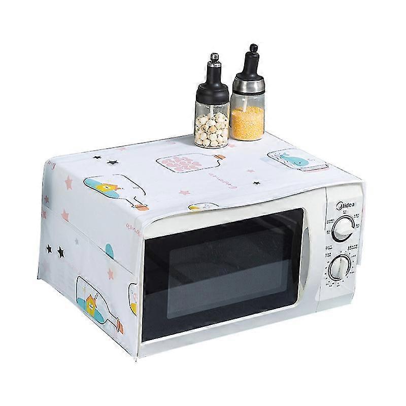 Microwave/multi-function Oven Dust Cover Grease Cover With Pocket Kitchen Protector