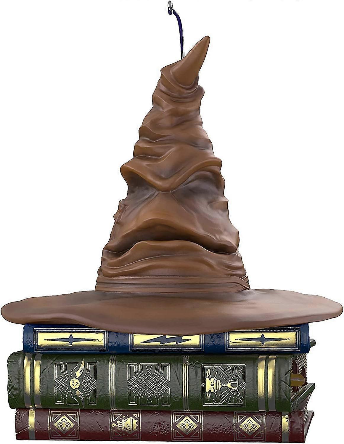 With Sound Christmas Ornament For Harry Potter Sorting Hat ,Talking Sound And Motion Magic Keepsake Christmas Tree Of Harry Potter Gifts