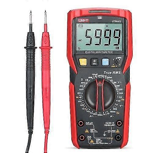 UNI-T UT89XD Digital Multimeter Hohe Genauigkeit Handheld Mini Universal Meter 6000 Counts LCD Display
