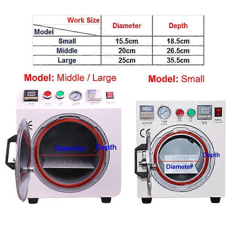 Vacuum Lamination Oca Autoclave Bubble Remove Remover Hine For Samsung Iphone Phone Lcd Screen Repair Refurbish