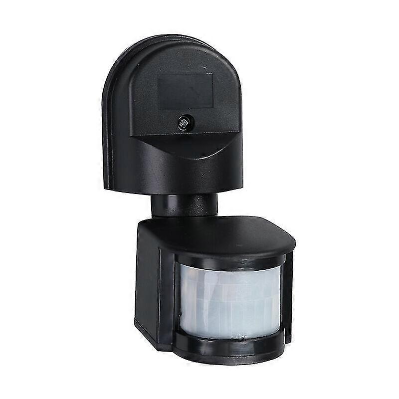 Crday Motion Detector Smart Infrared Human Body Sensor Black Gift