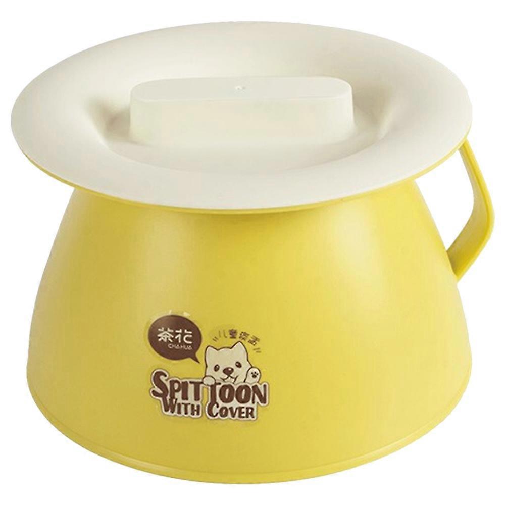 Plastic Spittoon Small Toilet Urinal Spittoon Bedside Commode Bucket Urine Bucket with Lid