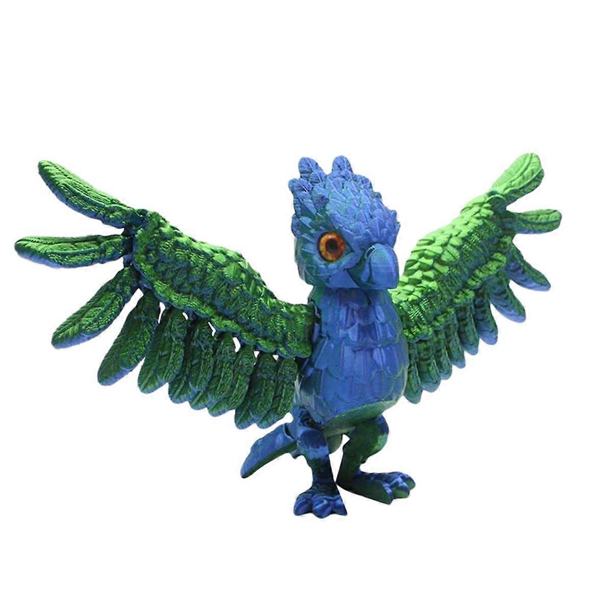 Eagle Desk Decor Realistic Eagle Ornament Toy Novelty Eagle ActionFigures with Movable Joints Eagle