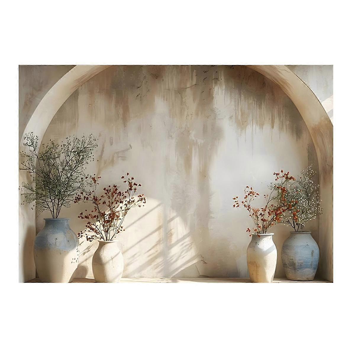 210x150cm Photography Background Fabric Simple Plant Arch Studio Indoor Atmosphere Photography Back