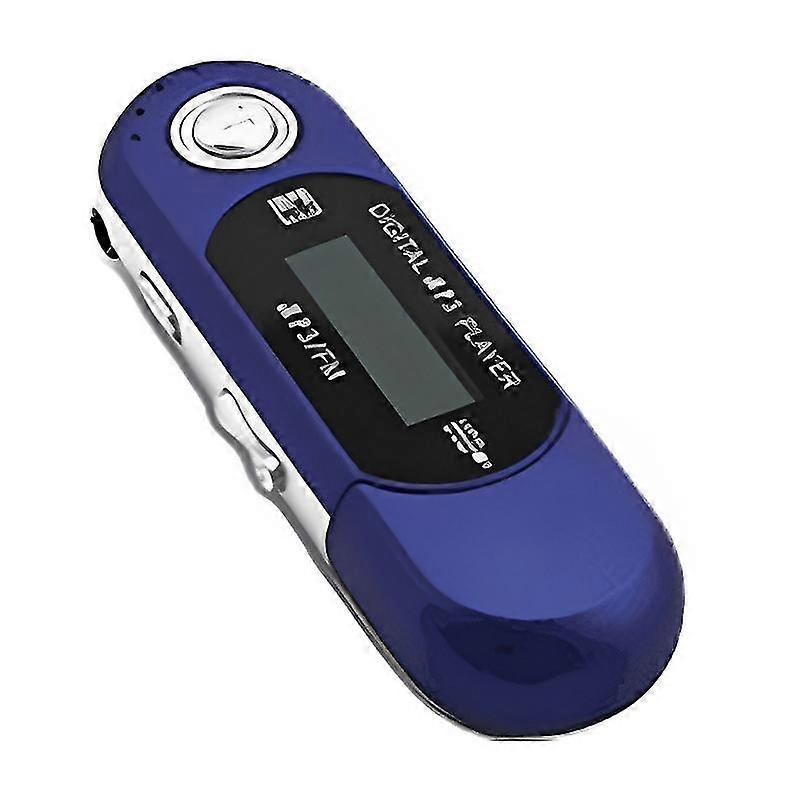 USB مشغل MP3 مشغل موسيقى محمول شاشة LCD رقمية 4G التخزين راديو FM متعدد الوظائف مشغل موسيقى MP3 عصا USB K1kf ، أحمر