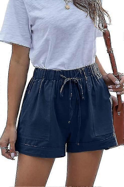 Women's Drawstring Shorts With Pockets