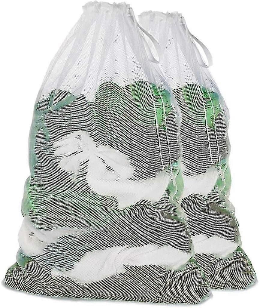 2 Piece Laundry Bag, 60x90 Cm Laundry Net Set For Laundry Bag