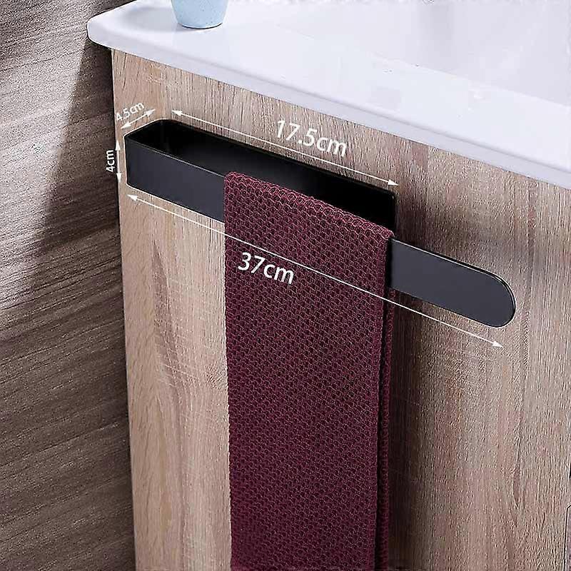 Towel Holder Self Adhesive Hand Towel Ring Stainless Steel 37cm