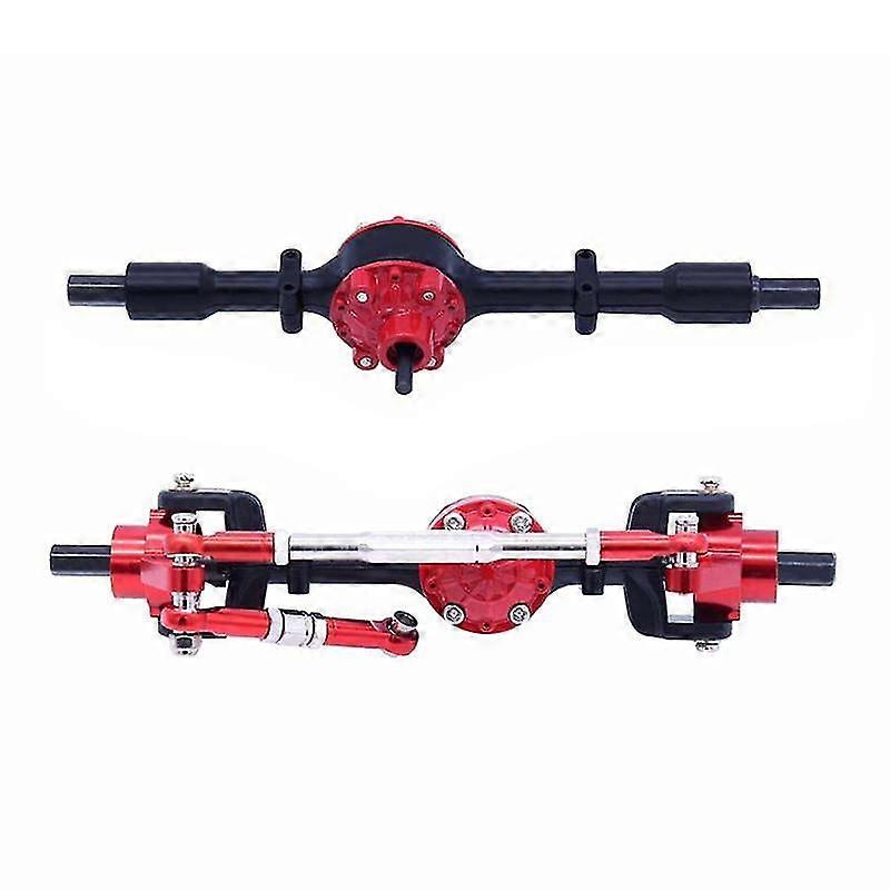 Metal Front And Rear Axle Set For C14 C24 C34 C44 B14 B24 1/16 Rc Car Upgrades Parts Accessories,bl