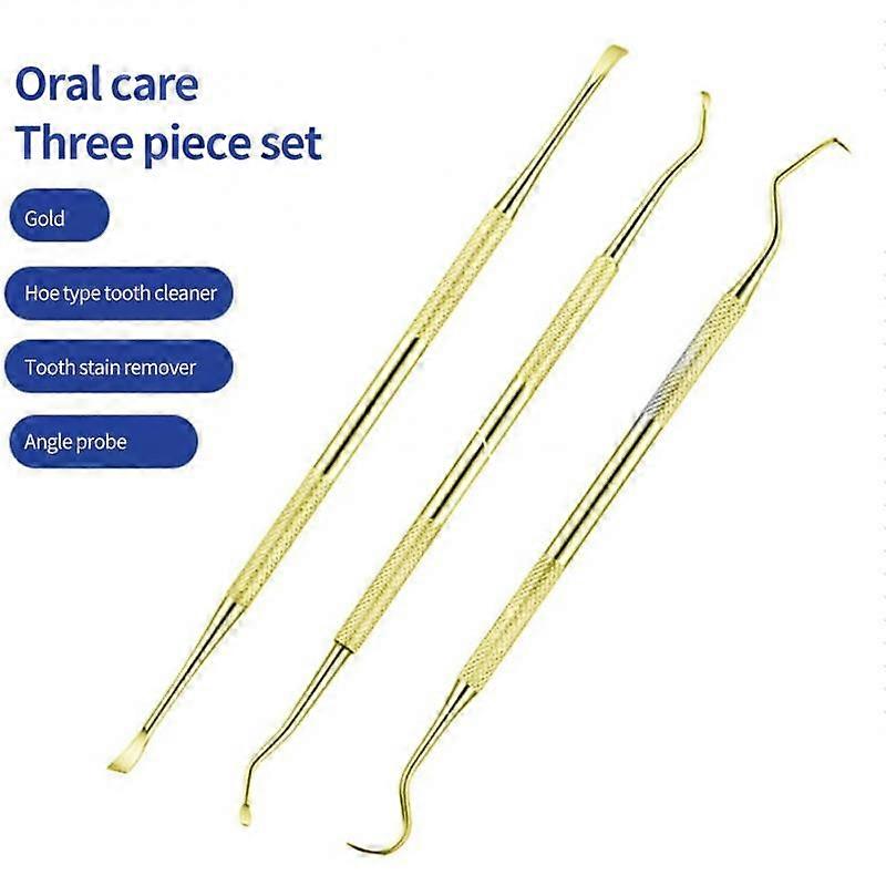 1 Set Mirror Sickle Tartar Scaler Teeth Pick Spatula Laboratory Equipment