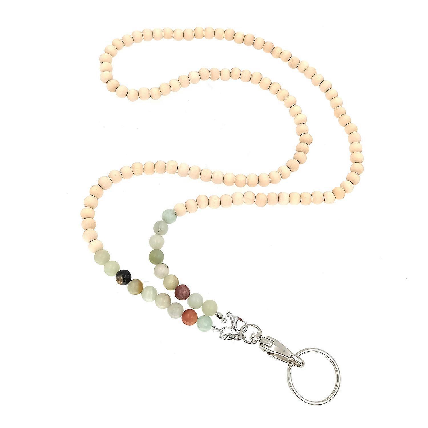 Mobile cord String Beads - Beige