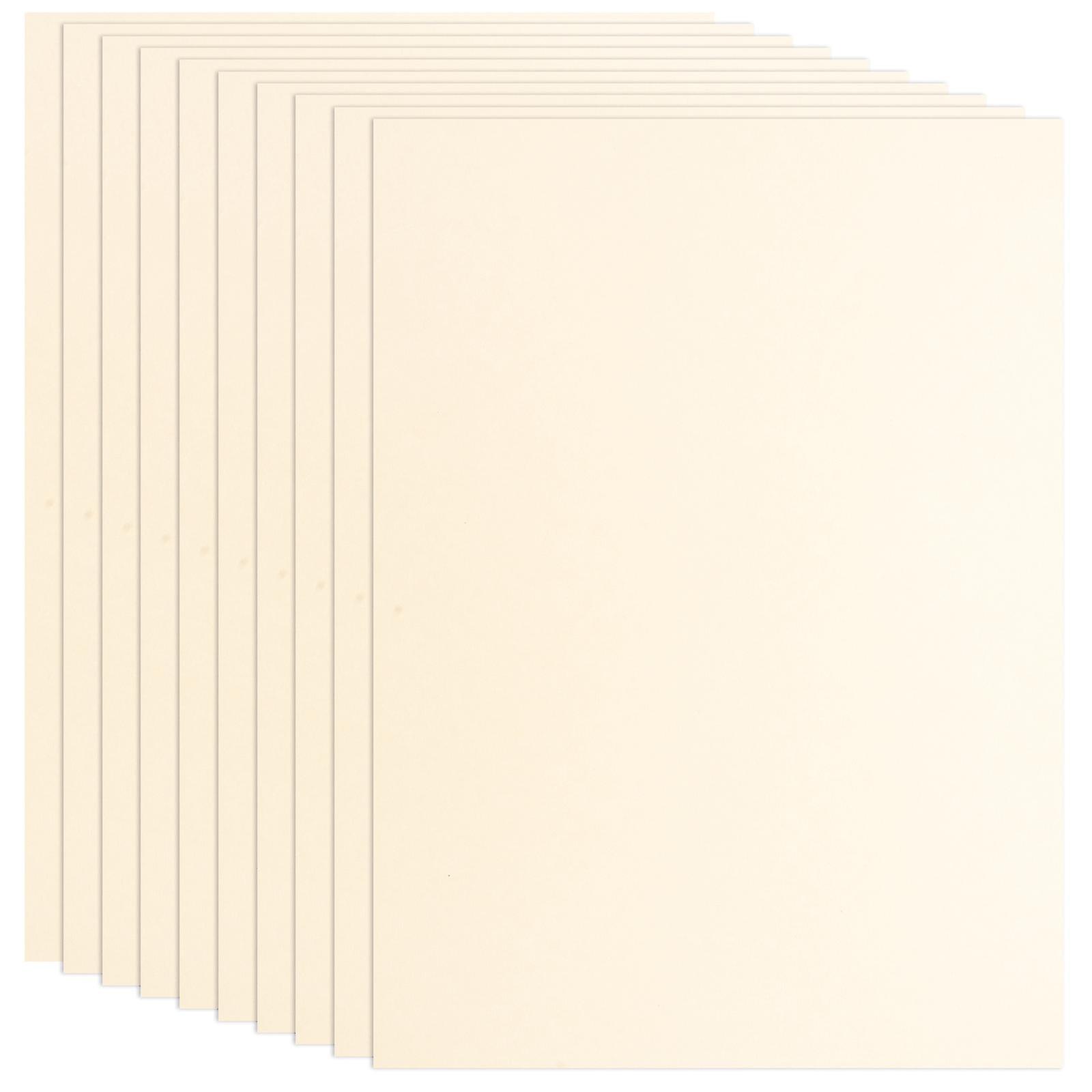 10pcs Blank Certificate Paper Writable Printable Certificate Inner Paper for Office Use