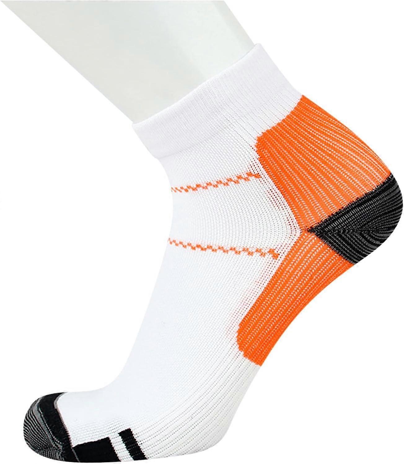 (Orange,s/m) Men's Athletic Socks Compression Socks