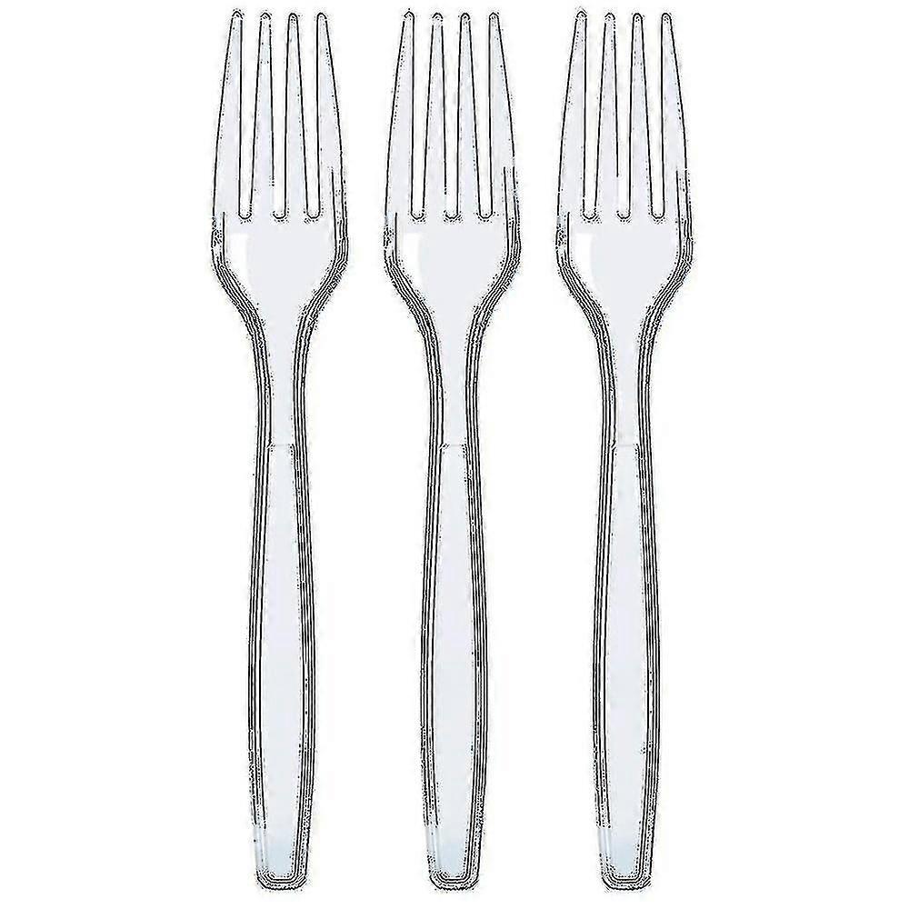 engangs klare plastbestikk engangsredskaper (gafler)