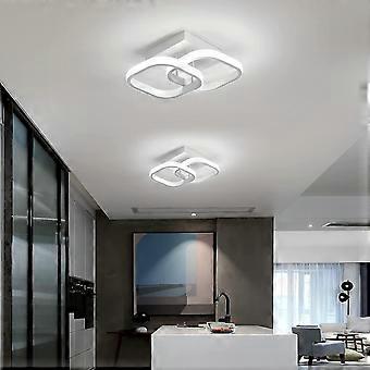 Plafonnier LED Navaris 22W - Moderne, Blanc, Pour Salon Ou Chambre D'enfant
