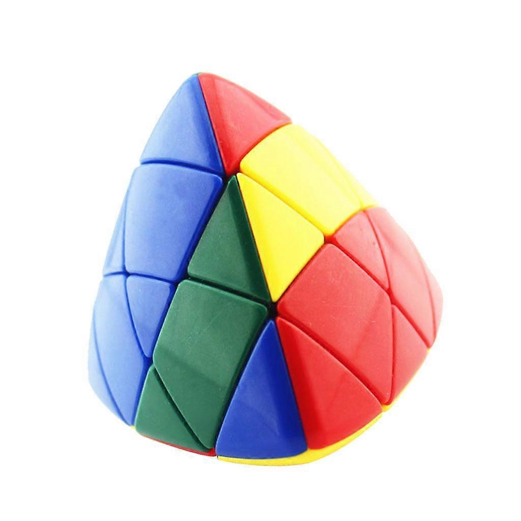 Magic Cube Puzzle Pyramorphix Speed Cube Stress Relief Brain Teaser Game Toy