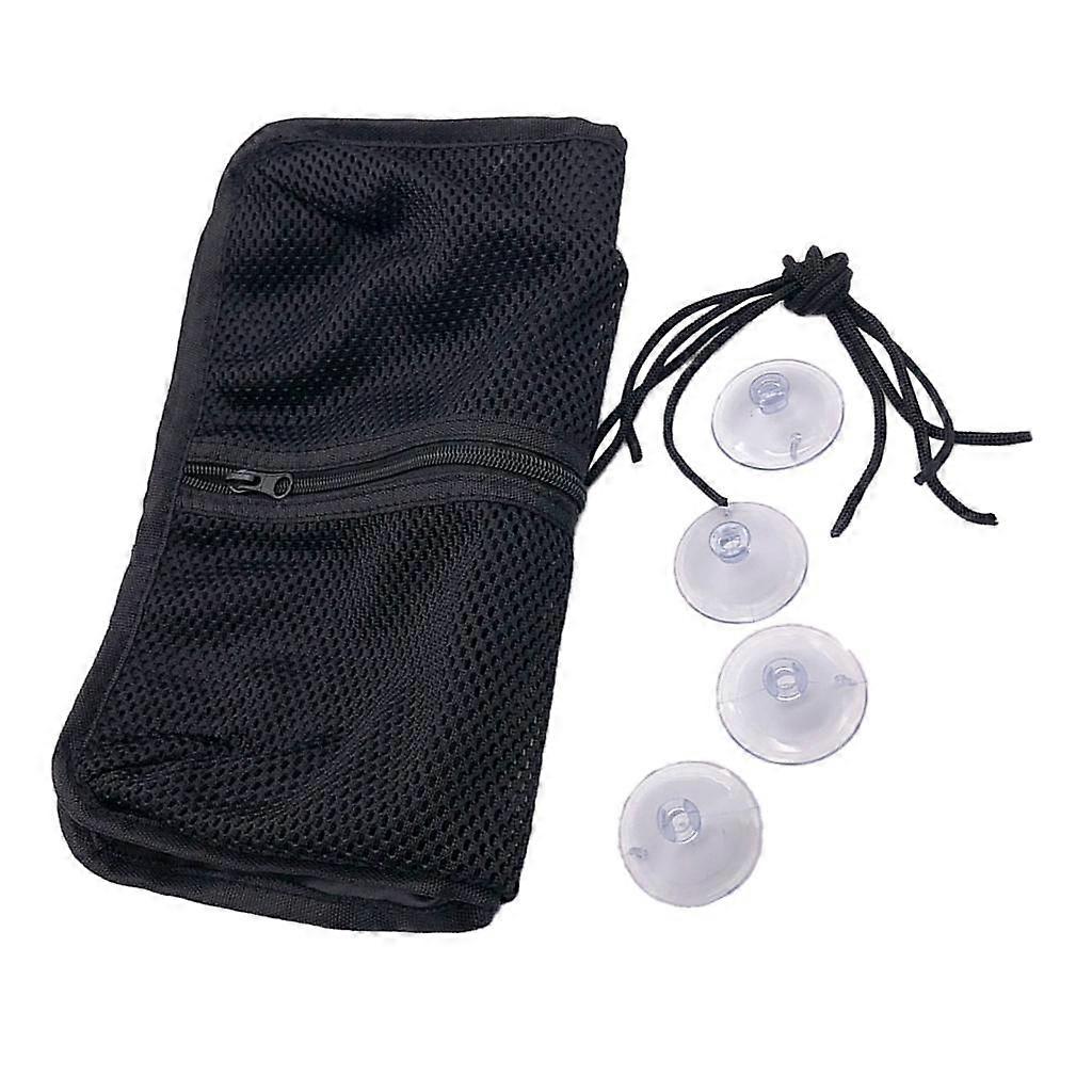 Stand Up Paddle Board Surfing Deck Attachment Net Bag with Plastic Suction Cup, Paddle Board Mesh Storage Bag With Waterproof Mezzanine