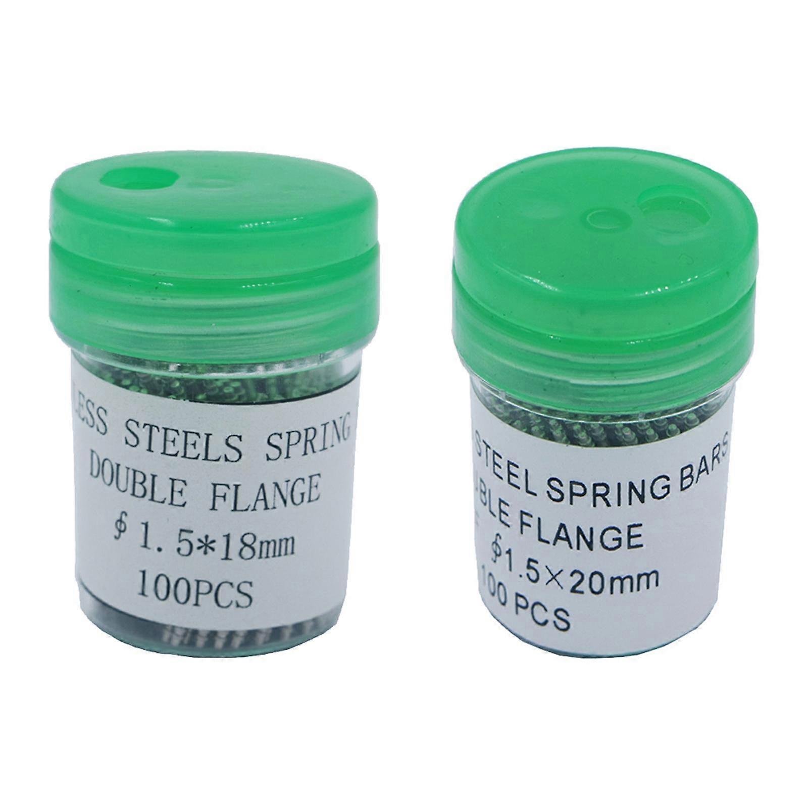 200pcs Watchmaker  Spring Bars Strap Link Pins Repair Kit