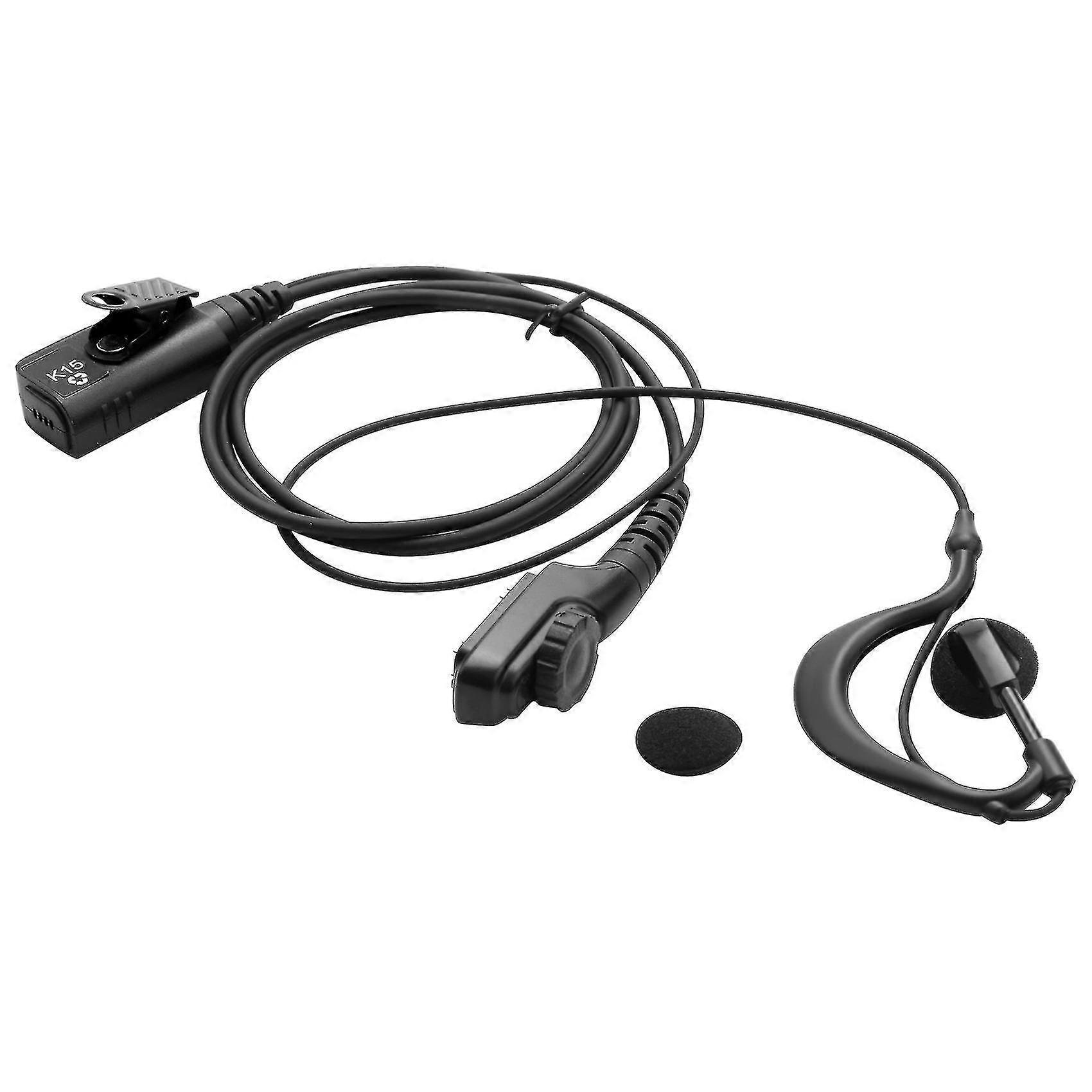 Hytera Radyo PD580 PD700 PD780 PT580H için Büyük PTT'li G Şekilli Kulaklık Seti