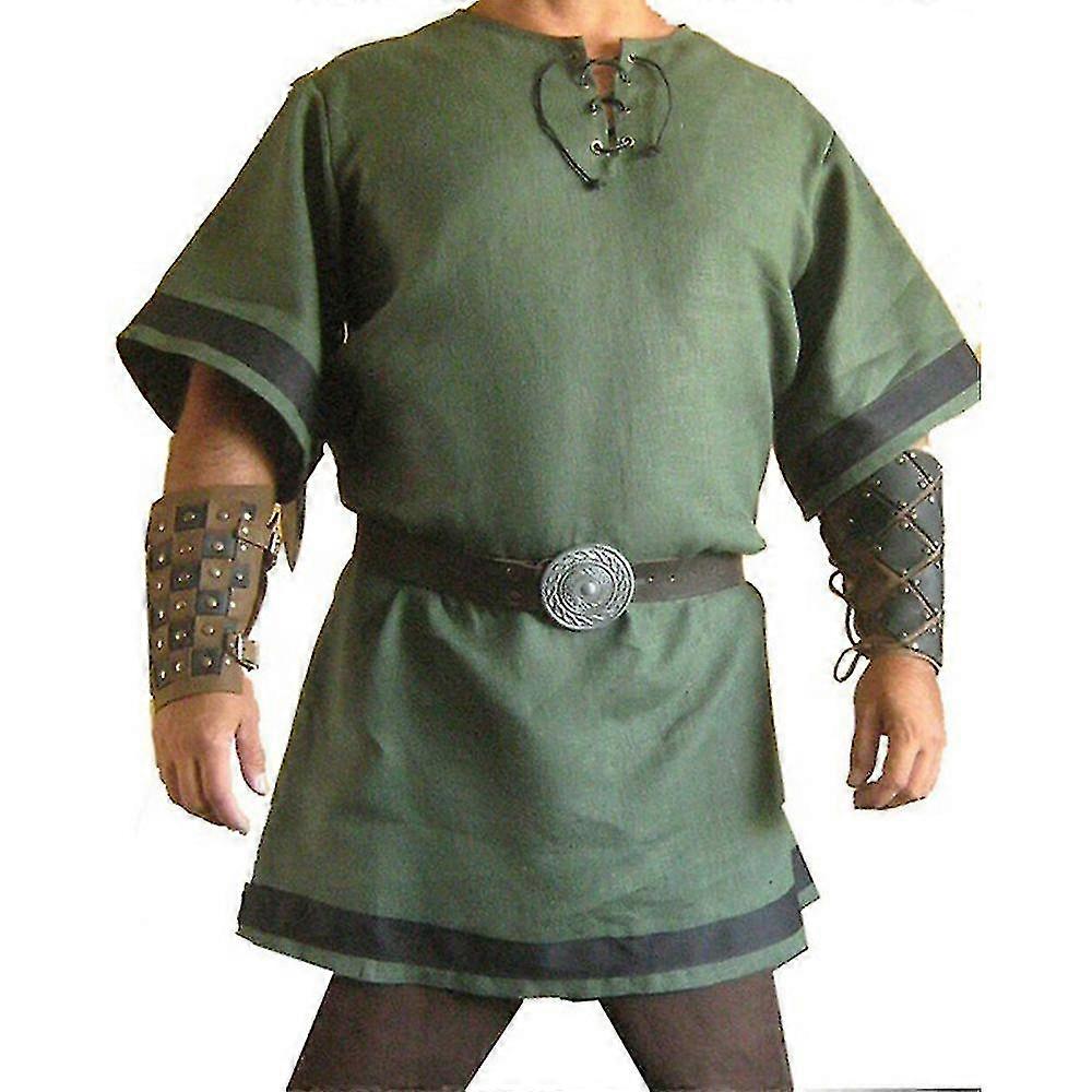 Retrò Vintage Medievale Rinascimento Costume Cosplay Abiti Pirata Vichingo Costume Per uomo Vichingo Costumi da pirata Halloween Carnevale Performance LARP Fiera Rinascimentale Adulti Costume del 2026 a €23.13