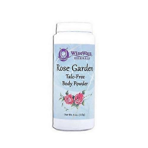 Wise Ways Herbals Rose Garden Body Powder ,4 Oz