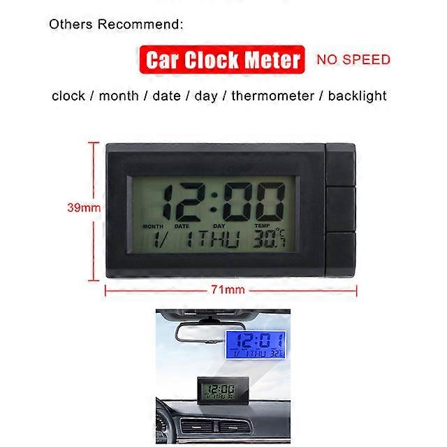 P21 HUD Head Up Display Car Tester On Board Computer Clock Slope Meter GPS Speedometer OBD2 Diagnostic Tools Instrument Cluster