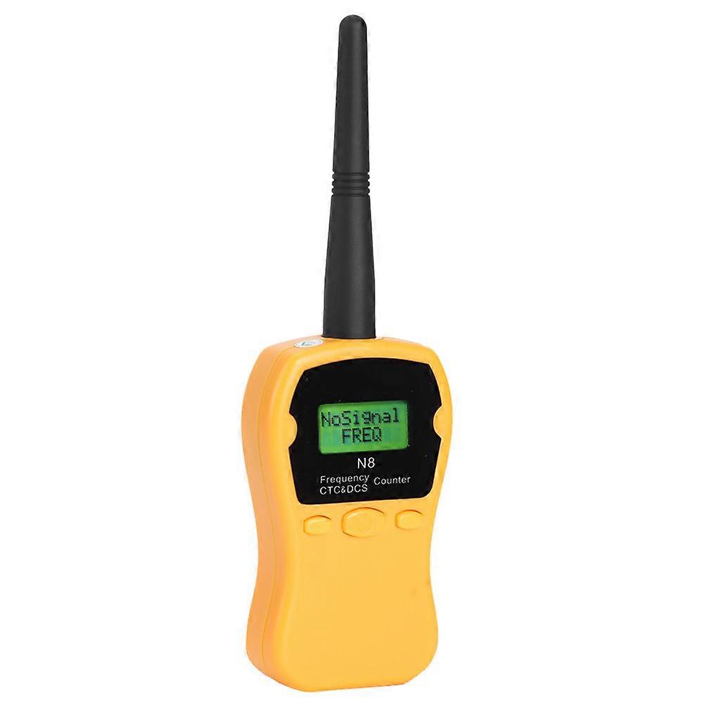 N8 Portable Frequency Counter Meter for Radio Walkie Talkie with CTCSS DCS Decoder