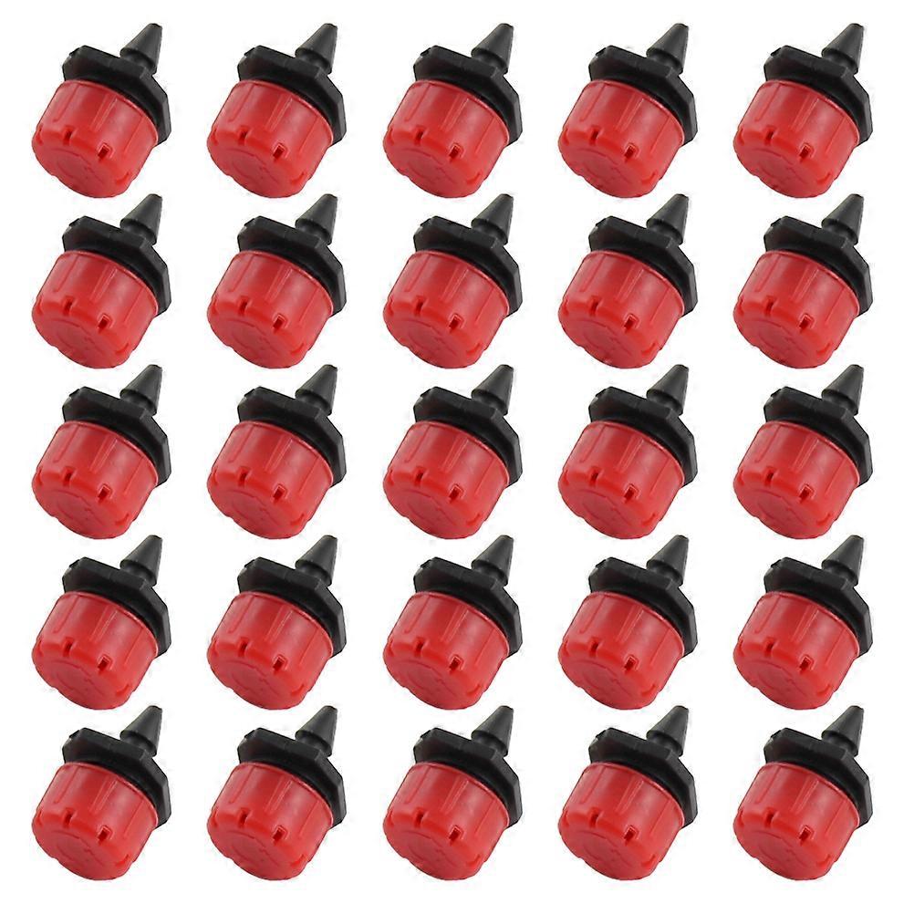 100PCS Adjustable Irrigation Dripper for Lawn Garden 8-hole Multi-Stream Emitter