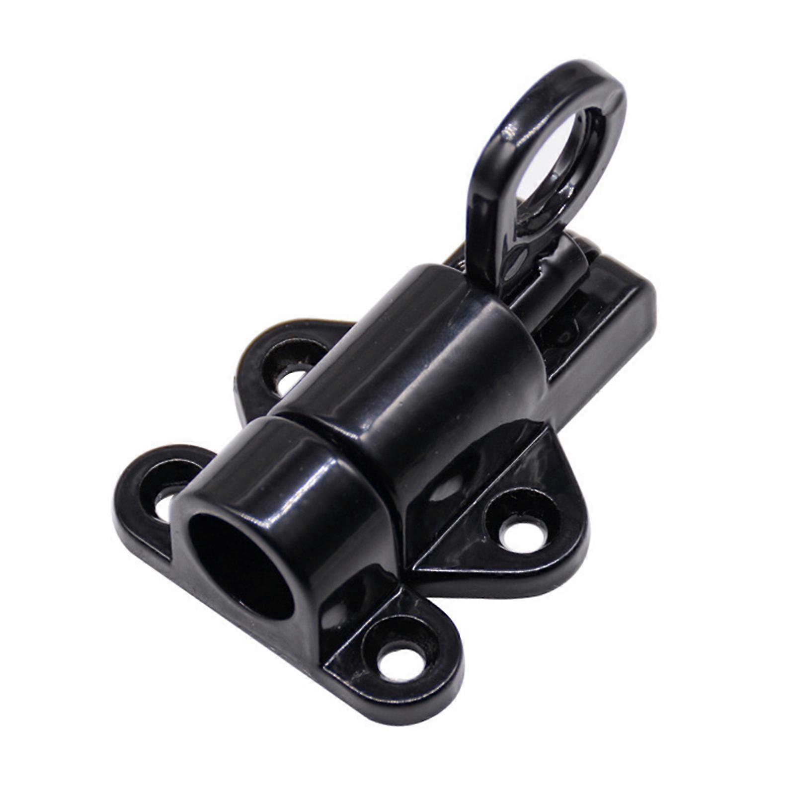 2pcs Solid Aluminum Alloy Spring Automatic Latch Push-pull Glass Door And Window Latch Lock Latch Door Bolt