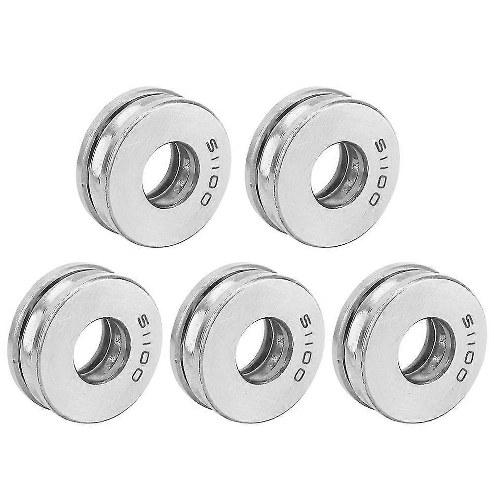 51100 2RS Plane Axial Thrust Ball Roller Bearing (5Pcs)