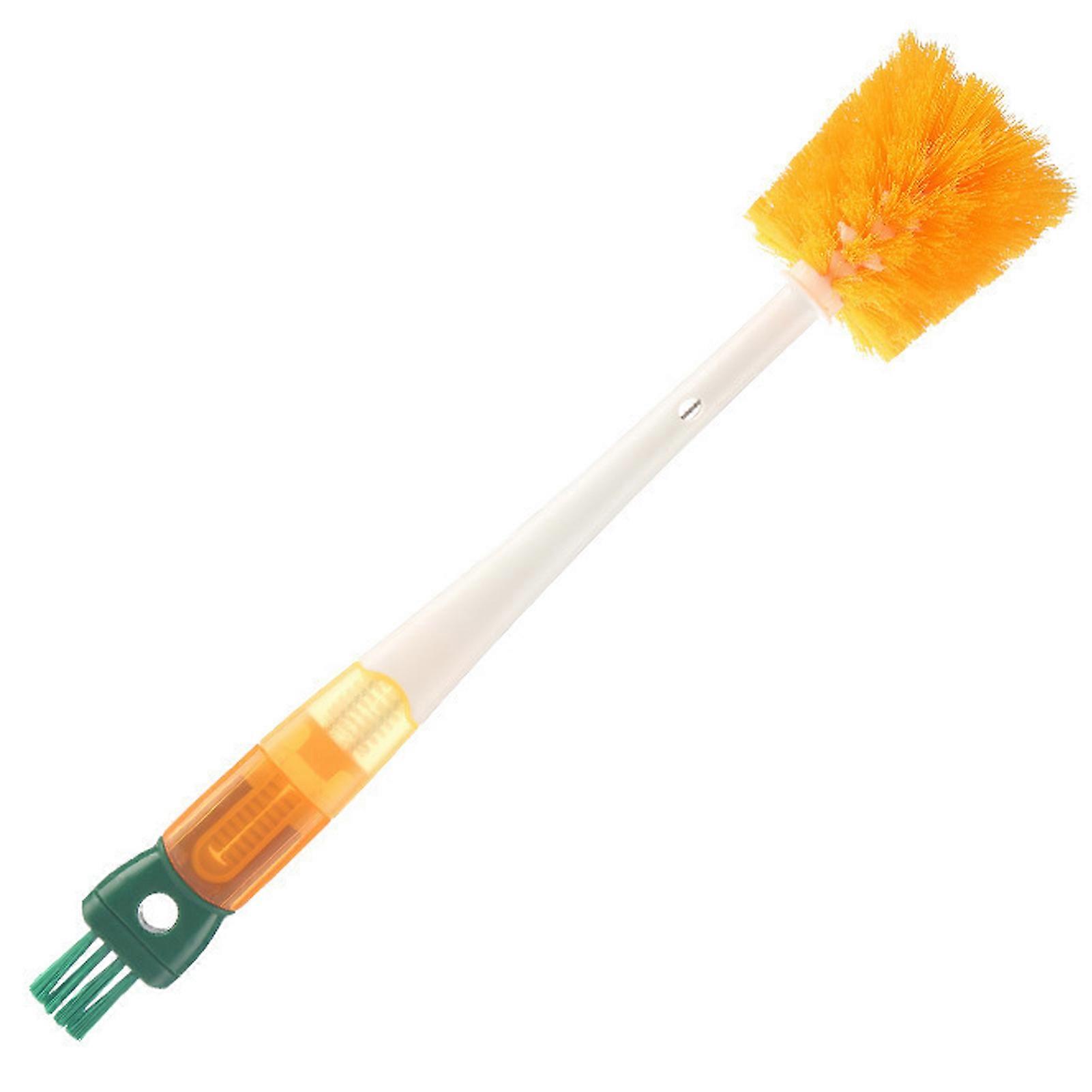 Multifunkčná kefa na fľaše 5 v 1 Praktická kefa na umývanie fliaš pre domácu kuchyňu