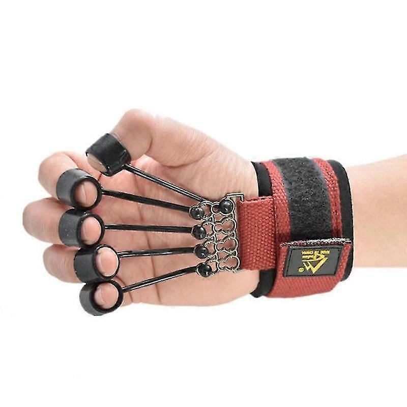 Fingergreifer Strength Trainer Extensor Exerciser Finger Flexion Extension Trainingsgerät mit Widerstandsband