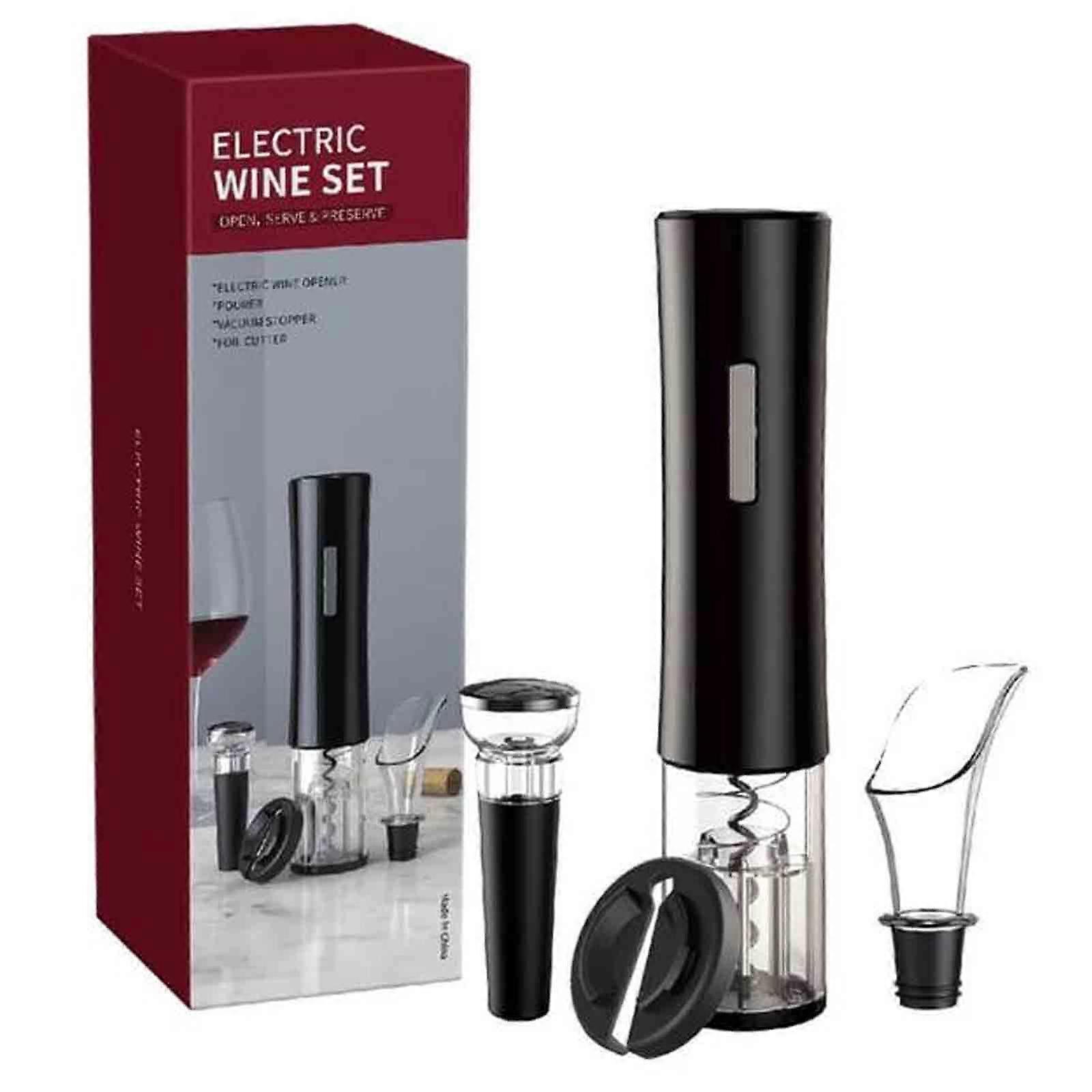 Electric Corkscrew, Wine Tool Professional Cordless Wine Bottle Opener Automatic
