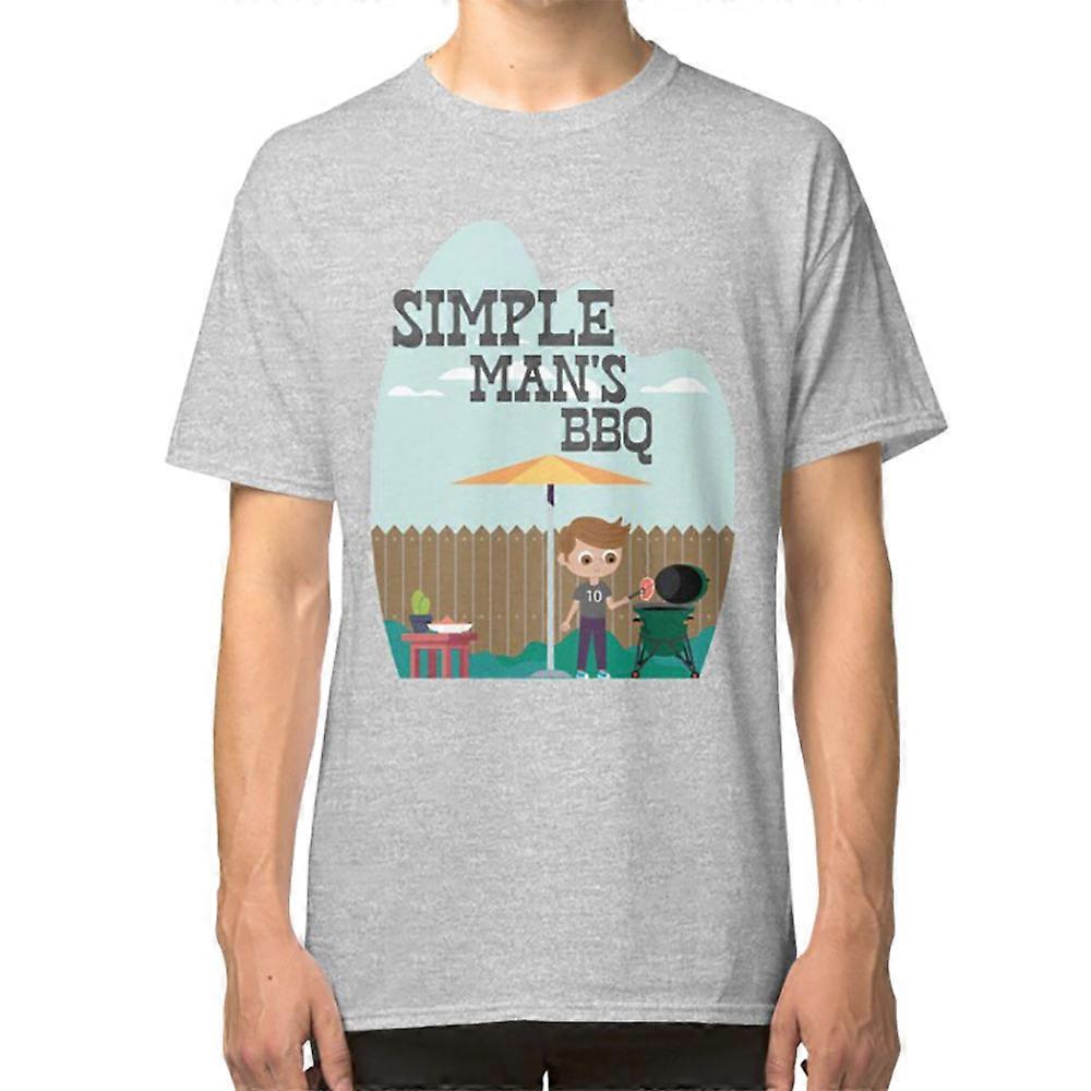 Simple Man's BBQ BGE T-paita