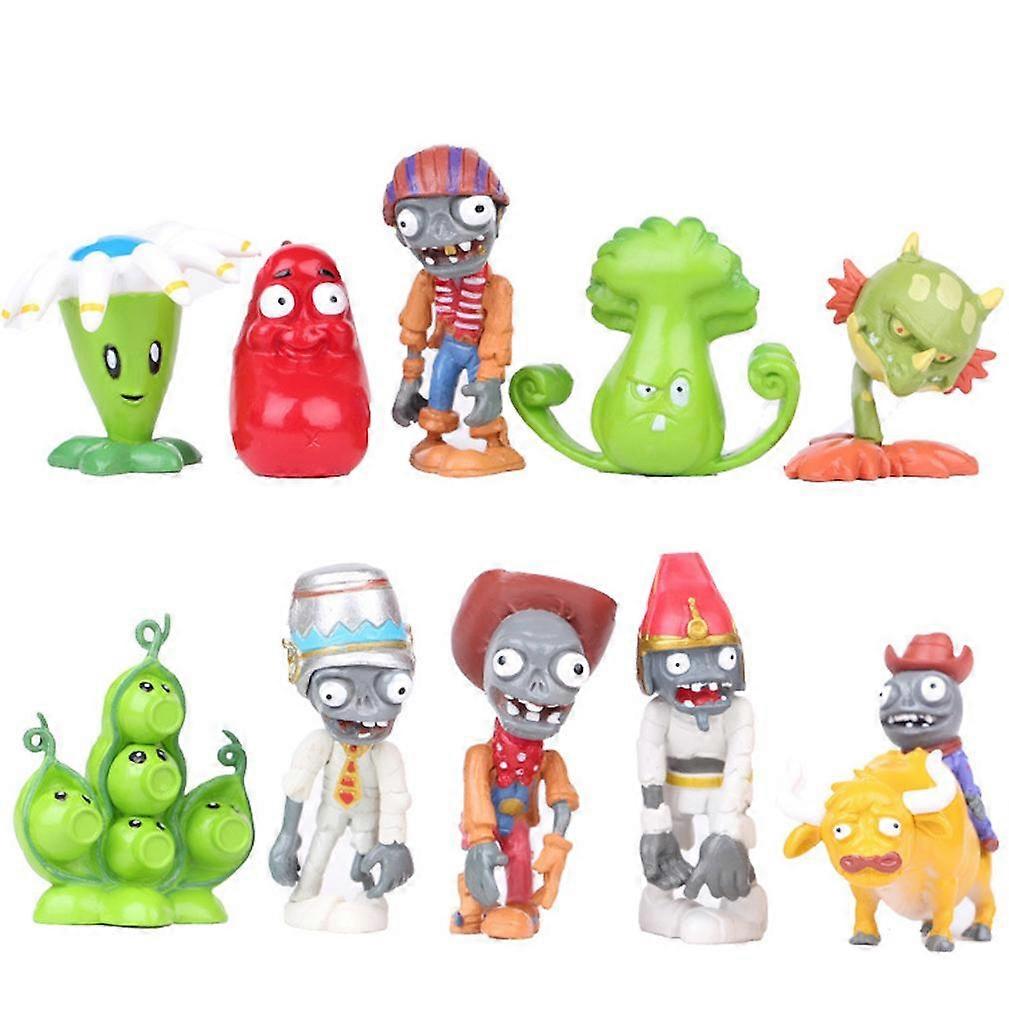 10pcs Plants Vs Zombies Ancient Egypt Figure Toy 2th Generation